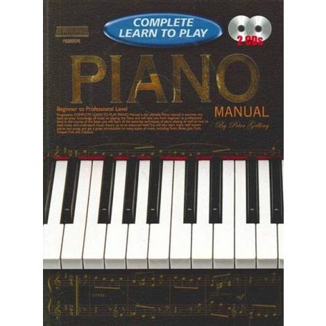 Complete Learn To Play Piano Book + 2CD