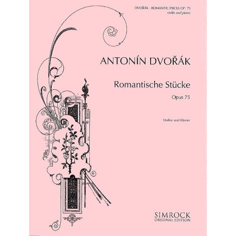 Dvorak Romantic Pieces Op 75