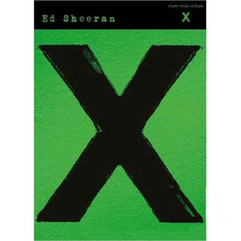 SHEERAN ED X PIANO VOCAL GUITAR BOOK