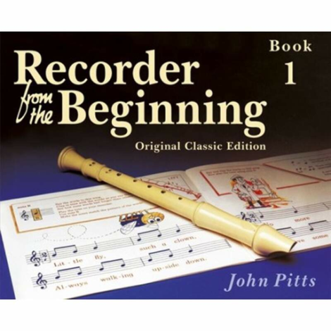 PITTS RECORDER FROM THE BEGINNING PUPILS BK 1 2004 REVISED REC BK ONLY