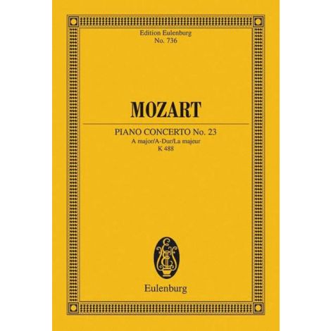 Mozart Piano Concerto No.23 in A major K488 (Study Score)