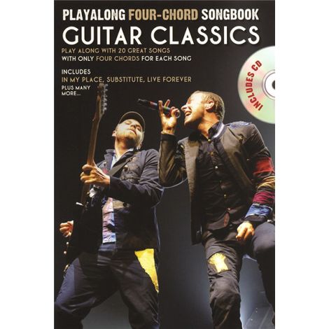 Playalong Four-Chord Songbook: Guitar Classics