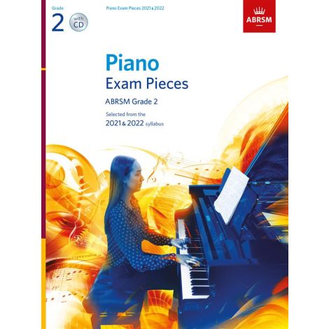 ABRSM Piano Exam Pieces 2021 & 2022 - Grade 2 + CD