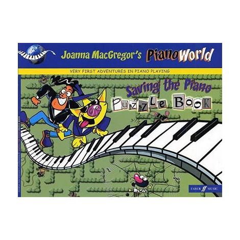 Piano World Saving the Piano Puzzle Book, Joanna
