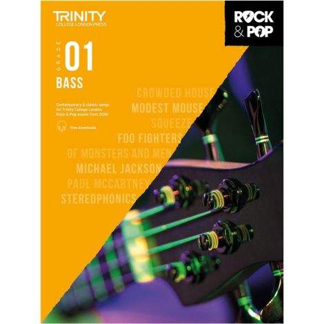 TCL Trinity College London Rock Pop 2018 Bass Grade 1