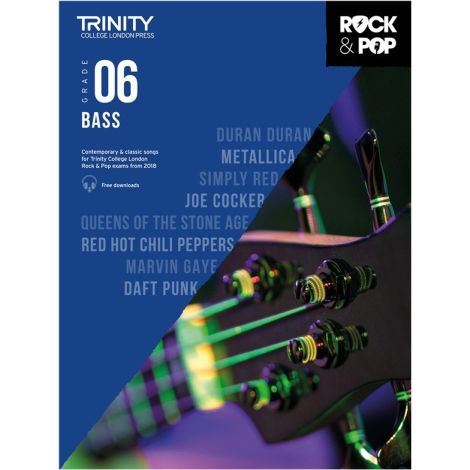 TCL Trinity College London Rock Pop 2018 Bass Grade 6