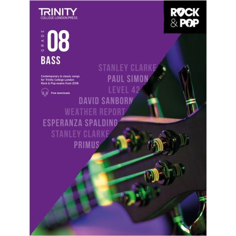 TCL Trinity College London Rock Pop 2018 Bass Grade 8
