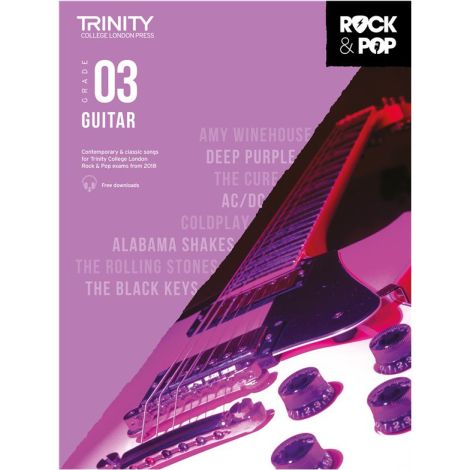 TCL TRINITY COLLEGE LONDON ROCK POP GUITAR 3 2018-2020