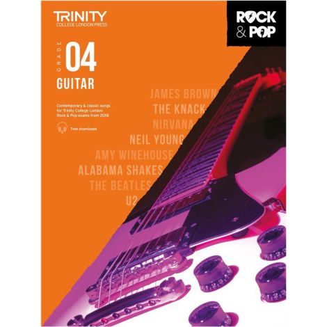 TCL TRINITY COLLEGE LONDON ROCK POP GUITAR 4 2018-2020