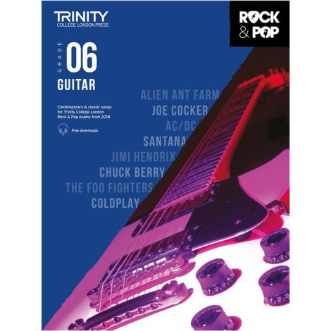 TCL TRINITY COLLEGE LONDON ROCK POP GUITAR 6 2018-2020
