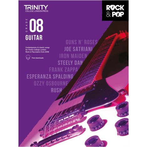 TCL TRINITY COLLEGE LONDON ROCK POP GUITAR 8 2018-2020