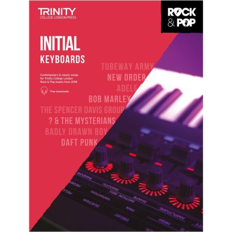 TCL TRINITY COLLEGE LONDON ROCK POP KEYBOARD INITIAL 2018-2020
