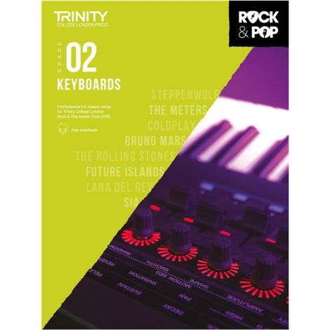 TCL TRINITY COLLEGE LONDON ROCK POP KEYBOARD 2 2018-2020