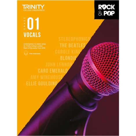 TCL Trinity College London Rock Pop 2018 Vocals Grade 1