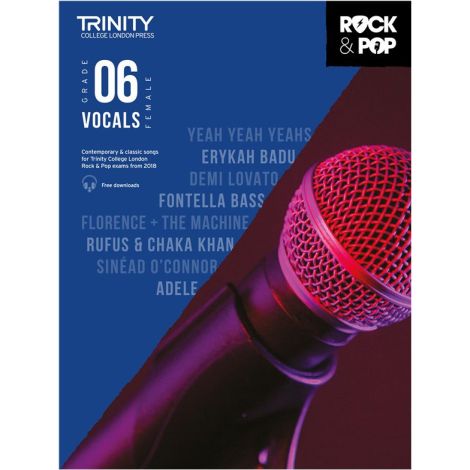 TCL Trinity College London Rock Pop 2018 Vocals Grade 6 Female