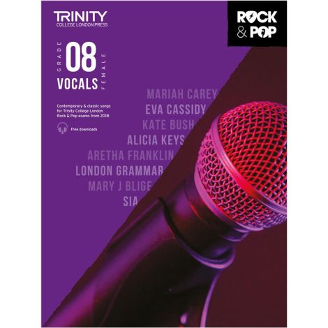 TCL Trinity College London Rock Pop 2018 Vocals Grade 8 Female