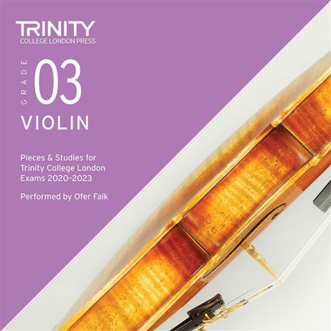 Trinity College London Violin Exam Pieces 2020-2023: Grade 3 CD