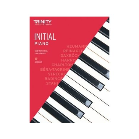 TCL Trinity College London Piano Initial book & CD 2018 - 2020