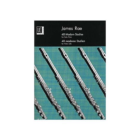 James Rae: 40 Modern Studies For Solo Flute