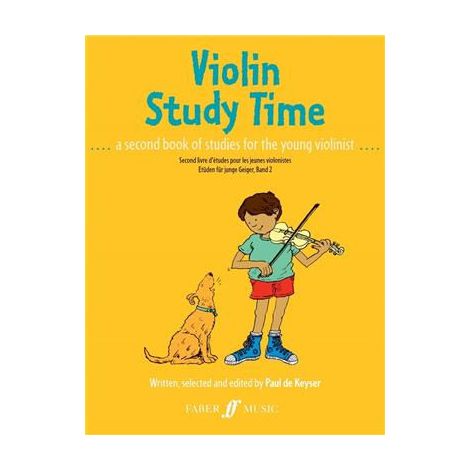 Violin Study Time (A Second Book of Studies for the Young Violinist)