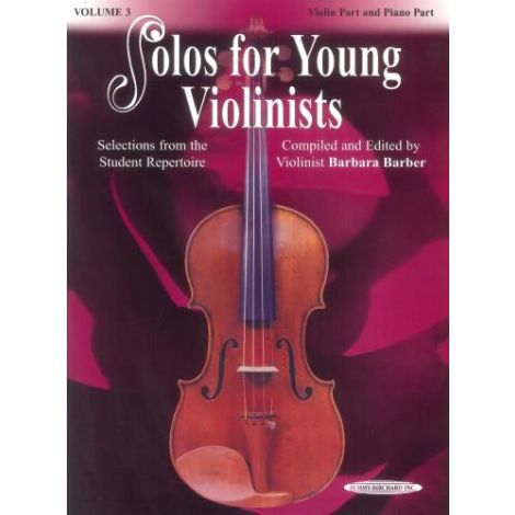 Solos for Young Violinists - Volume 3 (Book)