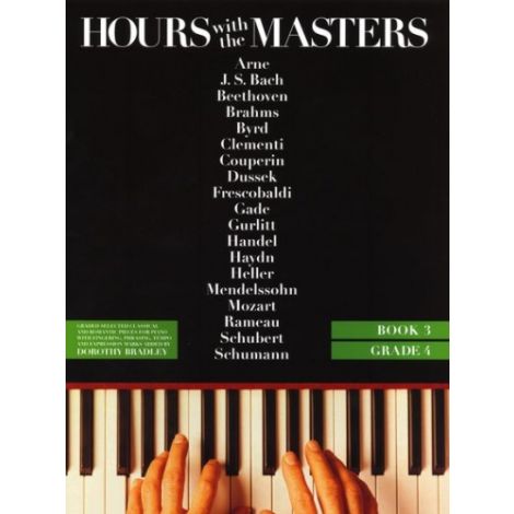 Hours With The Masters Book 3 Grade 4 (Piano Solo)