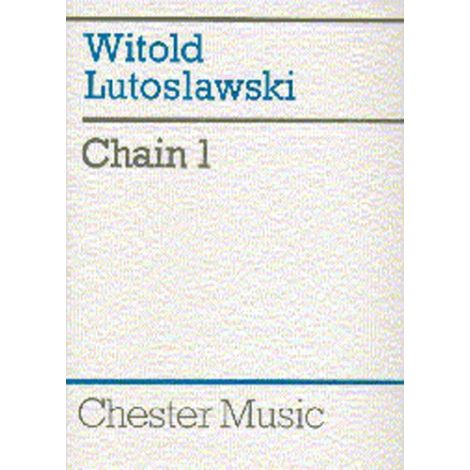 Witold Lutoslawski: Chain 1 (Full Score)