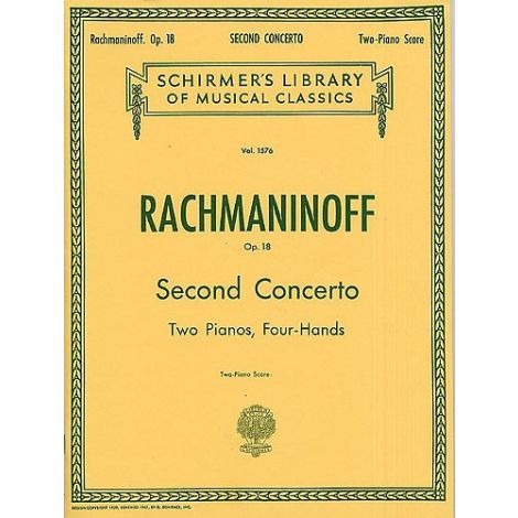 Sergei Rachmaninov: Piano Concerto No.2 In C Minor Op.18 (2-Piano Score)