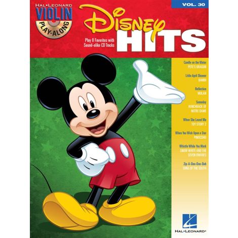 Violin Play-Along Volume 30: Disney Hits