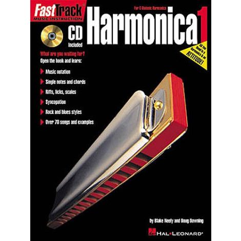 Fast Track: Harmonica - Book One