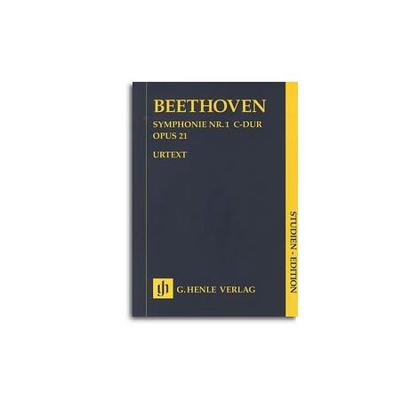 Ludwig Van Beethoven: Symphony No.1 In C Op. 21 (Henle Urtext Edition) - Study Score