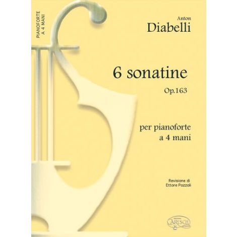 Anton Diabelli: 6 Sonatine, Op.163, per Pianoforte a 4 Mani