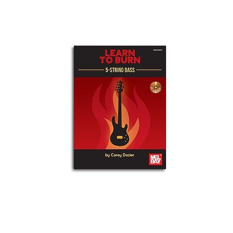 Learn To Burn: 5-String Bass Guitar (Book/CD Set)
