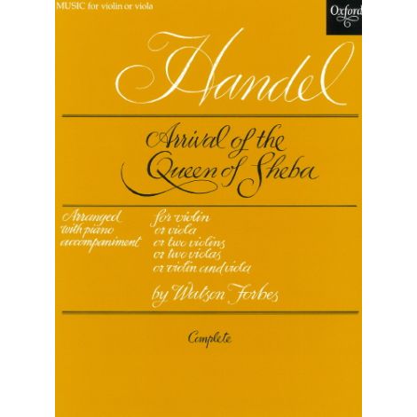 Handel: Arrival of the Queen of Sheba