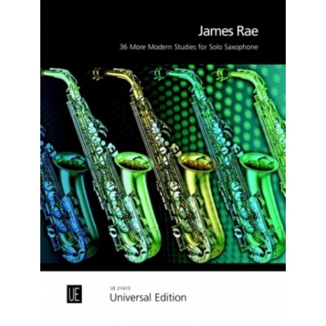 36 More Modern Studies for Solo Saxophone