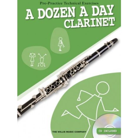 A Dozen A Day - Clarinet (with CD)