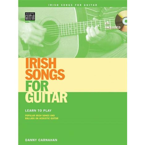 DANNY CARNAHAN IRISH SONGS FOR GUITAR TAB BOOK/CD