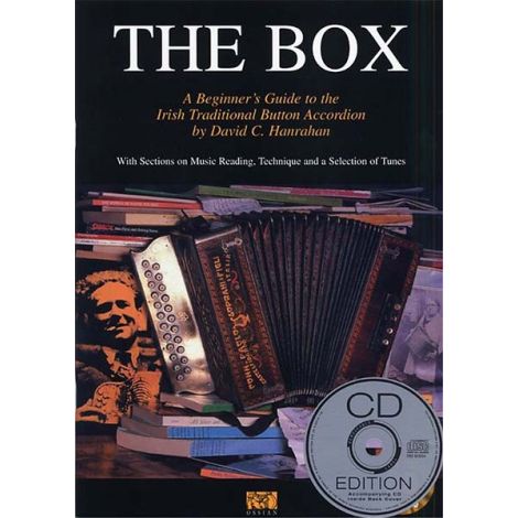 HANRAHAN DAVID C THE BOX IRISH BUTTON ACCORDION ACDN BOOK/CD